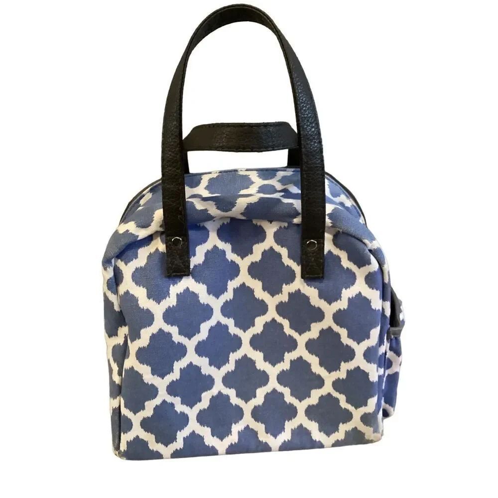 Fit & Fresh Lunch Bag Top Handle Preppy Colorful Outdoors Travel Picnic Beach - Picture 2 of 13